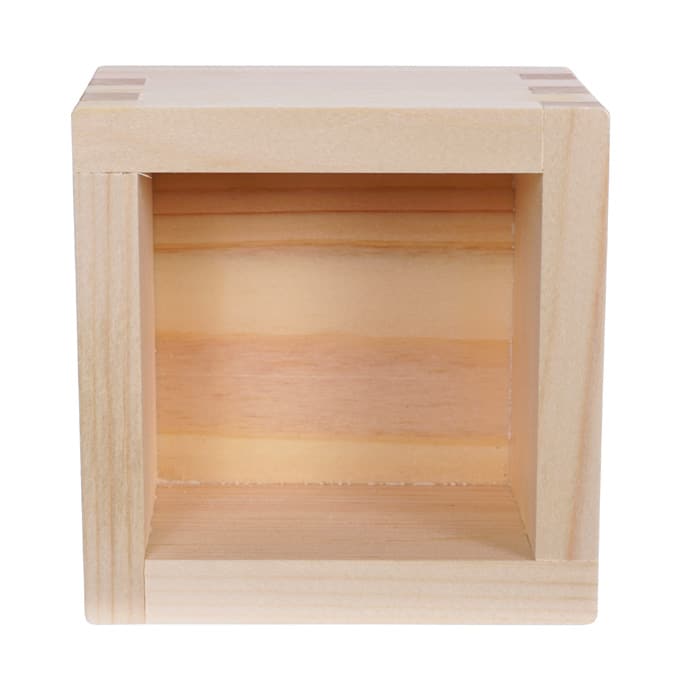 Houten Sake Kop - Masu - 8 x 8 x 5 cm | Tokyo Design Studio