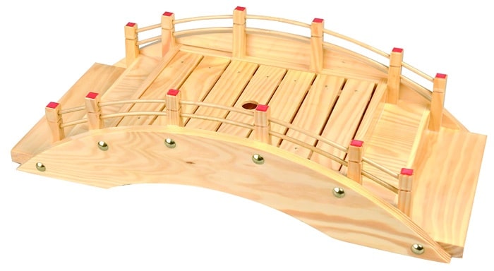 Houten Sushi Brug - Tokyo Design Kitchen - 46 x 22 x 13cm | Tokyo Design Studio