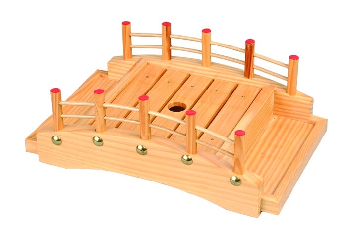 Houten Sushi Brug - Tokyo Ontwerp Keuken - 30.5 x 16.5 x 10cm | Tokyo Design Studio