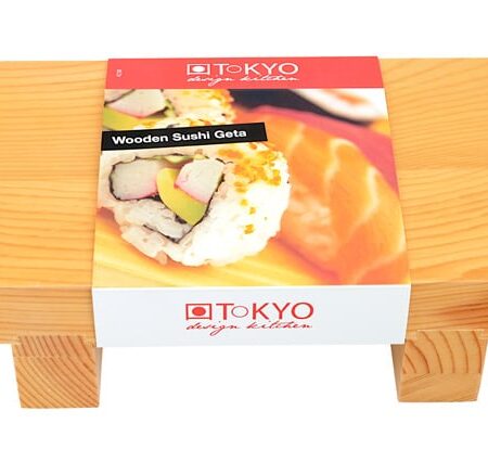 Houten Sushi Geta - Tokyo Design Kitchen - 21 x 12 x 6cm | Tokyo Design Studio
