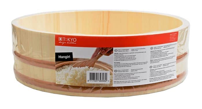 Houten Sushi Hangiri - Tokyo Design Kitchen - 36 x 9