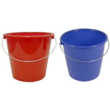Huishoudemmer 5 ltr rood groen of blauw | Merkloos