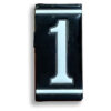Huisnummer Zwart Wit - 1 | Baars