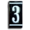 Huisnummer Zwart Wit - 3 | Baars