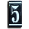 Huisnummer Zwart Wit - 5 | Baars