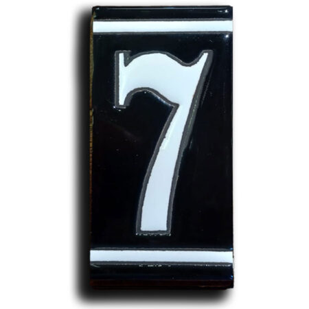 Huisnummer Zwart Wit - 7 | Baars