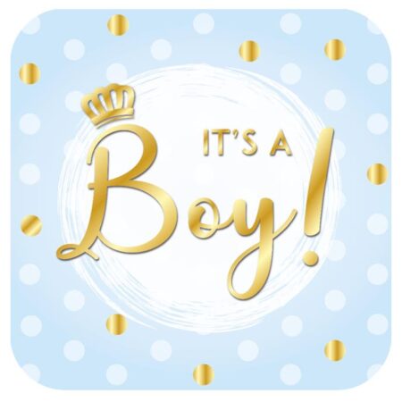 Huldeschild - Special - It's a boy! | Paperdreams