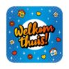 Huldeschild - Welkom thuis cartoon | Paperdreams