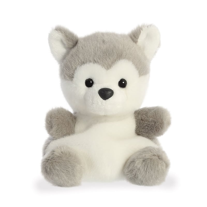 Husky knuffeltje 13 cm - Palm Pals | Palm Pals