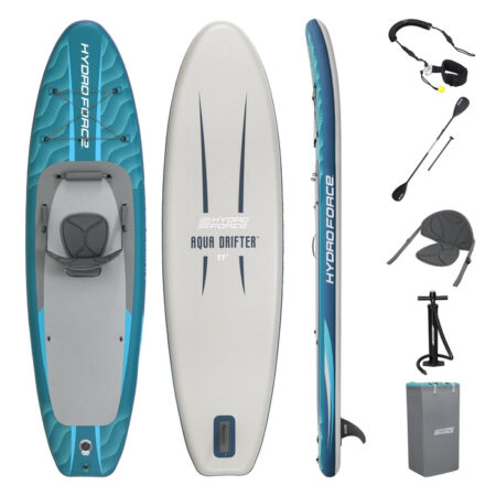 Hydro Force Aqua Drifter 2-in-1 Sup Board Opblaasbaar Met Zitje - 335 cm | Hydro Force