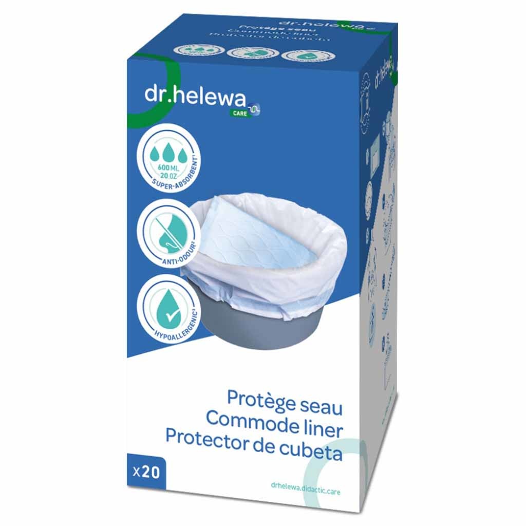 Hygiënische opvangzakken voor toiletemmer Postoel | Dr Helewa | Dr Helewa
