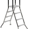 IDEAL A-frame RVS zwembadtrap 2 x 3 treden - AISI 304 | IDEAL
