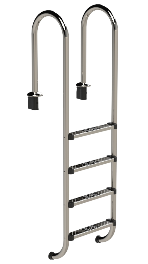 IDEAL Muro RVS zwembadtrap 4 treden - AISI 316 | IDEAL
