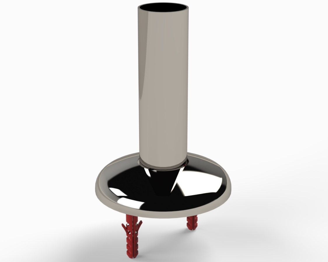 IDEAL Verankeringsset voor zwembadtrappen - 2 stuks | IDEAL