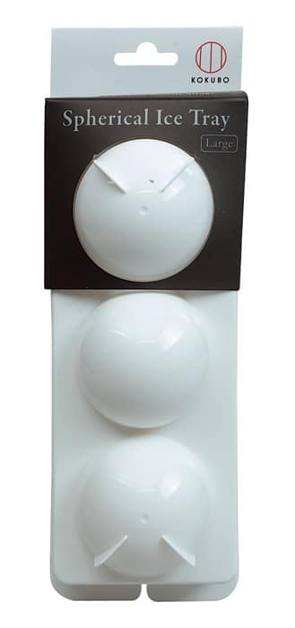 Ijsblokjes mal - KOKUBO - Spherical - Set voor 3 blokjes | Tokyo Design Studio