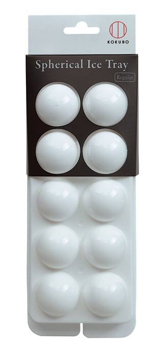 Ijsblokjes mal - Kokubo - Spherical - Set voor 10 blokjes | Tokyo Design Studio