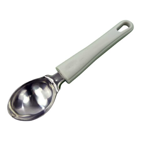 Ijsbollepel RVS met wit kunststof heft | ARO houseware