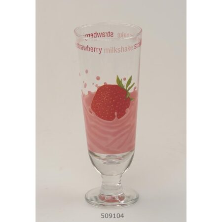 Ijsglas 35cl Aardbei s/2 | Merkloos
