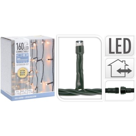 Ijspegelverlichting Koppelbaar 160L | Home & Styling