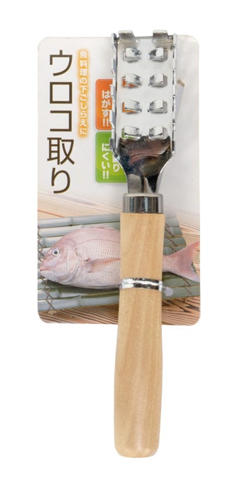 Ijzeren Visschubverwijderaar voor Keuken - 17 x 2.6 x 1cm | Tokyo Design Studio