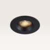 Inbouwspot Juvano nero - Inbouwdiepte 27mm - GU10-fitting - IP54 voor binnen en buiten - Zwart - Met doorlusbedrading - Honingraat | LUSENZ