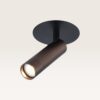 Inbouwspot Mavion bronzo - G9-fitting - Spotlight - Zwevend licht - IP20 voor binnen - Brons - Met doorlusbedrading | LUSENZ