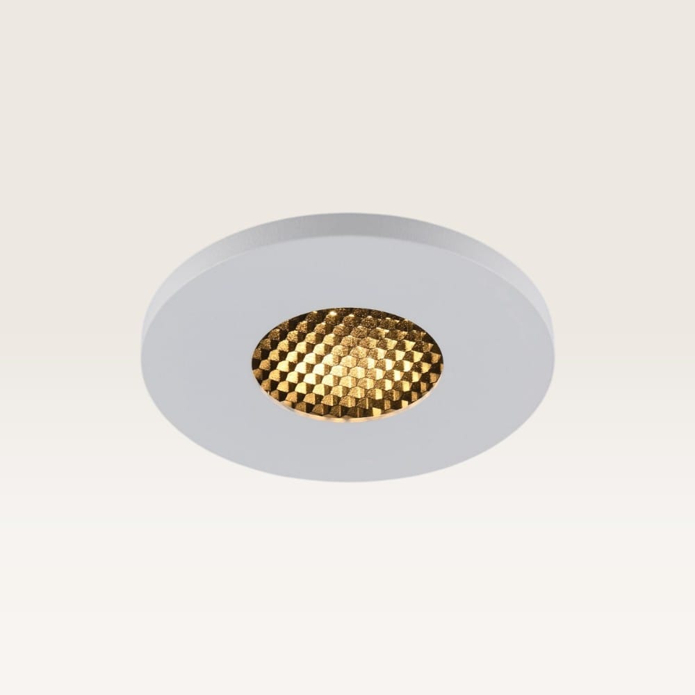 Inbouwspot Ulvion bianco nova - Zaagmaat 60mm - GU10-fitting - IP20 voor binnen - Wit - Met doorlusbedrading | LUSENZ