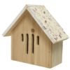 Insectenhuis grenen licht roze H20cm | Decoris