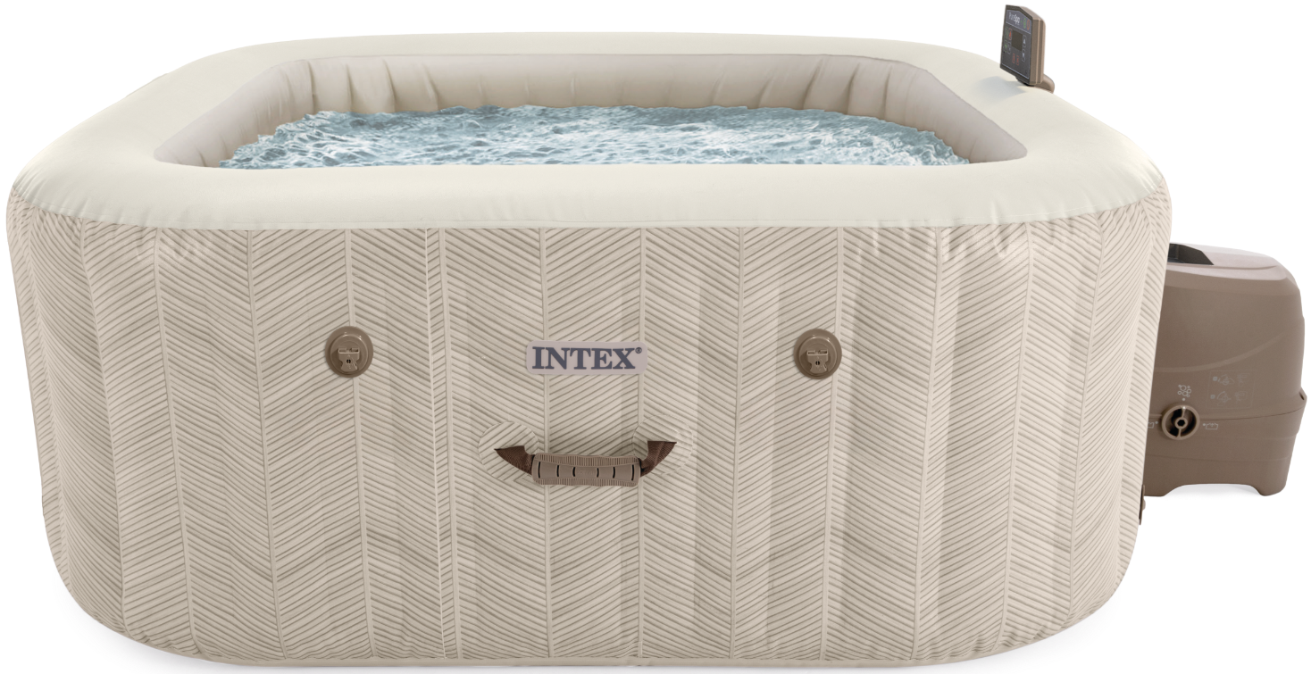Intex Pure Spa Chevron Deluxe opblaasbare spa - 4 persoons | Intex