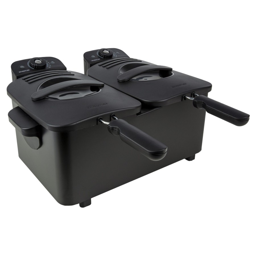 Inventum Friteuse Dubbel 2X2