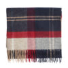 Inverness tartan scarf Cranberry tartan | Barbour