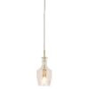 It's About Romi Hanglamp Glas Brussels Dia 13XH30Cm Transparant/Goud | it's about RoMi