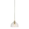 It's About Romi Hanglamp Glas Brussels Dia 20XH22Cm Transparant/Goud | it's about RoMi
