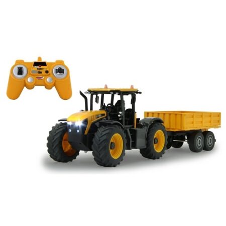 JCB Fastrac met kiepaanhanger | Kids Globe