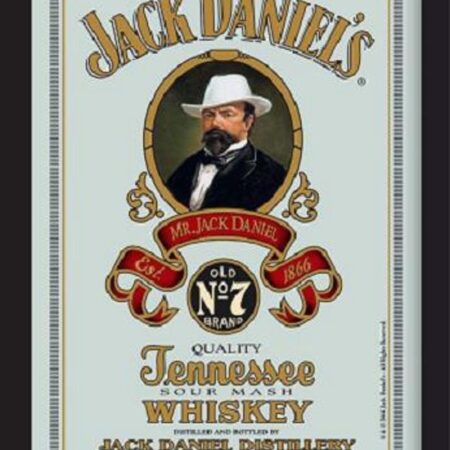 Jack Daniels spiegel Tennessee Whiskey | Nostalgic Art