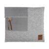 Jack kussen 50x50 lichtgrijs / beige | Knit Factory