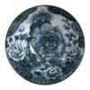 Japans Dinerbord - Tokyo Design Studio - Japonism Lion Peony - Zwart - 28cm | Tokyo Design Studio