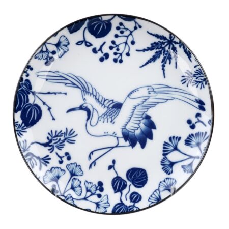 Japans Ontbijtbord - Tokyo Design Studio - Flora Japonica - 20.6 x 2.2cm | Tokyo Design Studio