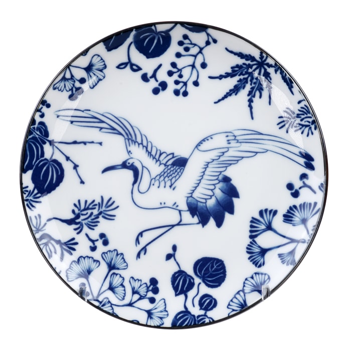 Japans Ontbijtbord - Tokyo Design Studio - Flora Japonica - 20.6 x 2.2cm | Tokyo Design Studio