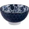 Japans keramieken rijstkom - Flora Japonica - Tokyo Design Studio - 300ml - 12x6.3cm