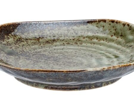 Japans porseleinen bord - Tokyo Design Studio - Shinryoku Green - 16.5cm | Tokyo Design Studio