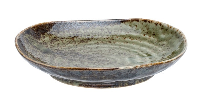 Japans porseleinen bord - Tokyo Design Studio - Shinryoku Green - 16.5cm | Tokyo Design Studio