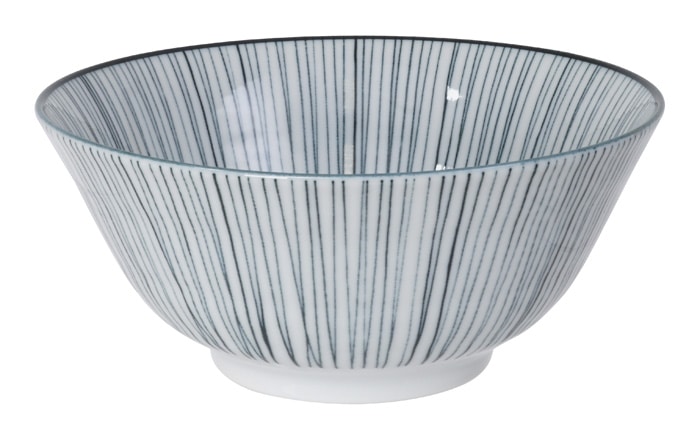 Japans porseleinen kom - Nippon Black - Tokyo Design Studio - 500ml - 15.2 x 6.7cm | Tokyo Design Studio