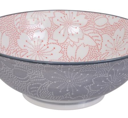 Japans porseleinen kom - Sakura - Tokyo Design Studio - 1000ml - 19.7 x 7cm | Tokyo Design Studio