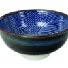 Japans porseleinen kom - Seigaiha - 300ml - 11.8 x 5.5cm | Tokyo Design Studio
