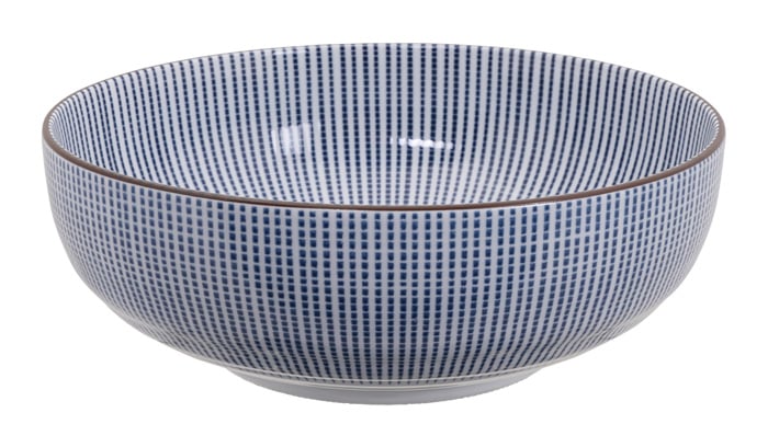 Japans porseleinen kom - Sendan Tokusa - 1850ml - 21.8 x 8cm | Tokyo Design Studio