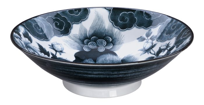 Japans porseleinen kom - Tokyo Design Studio - Japonism - 25.2x7.7cm | Tokyo Design Studio