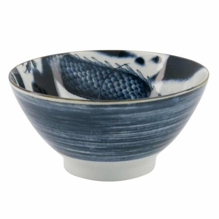 Japans porseleinen ramenkom - Tokyo Design Studio - Japonism Dragon - 1000ml - 17.8x8.8cm | Tokyo Design Studio