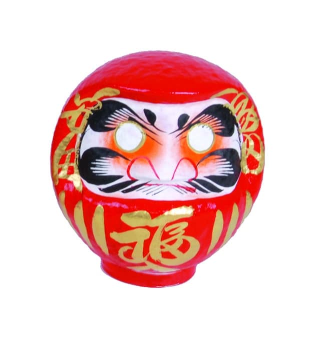 Japanse Daruma Pop - Rood Gelukssymbool - 17.5cm | Tokyo Design Studio