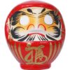 Japanse Daruma Pop - Rood Papier-maché - 13.5 cm | Tokyo Design Studio